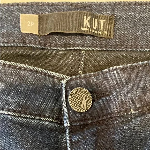 Kut from the Kloth Blue Flare Leg Jeans - Picture 2 of 4